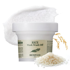 SKINFOOD Rice Mask Wash Off – texture crèmeuse qui hydrate en douceur