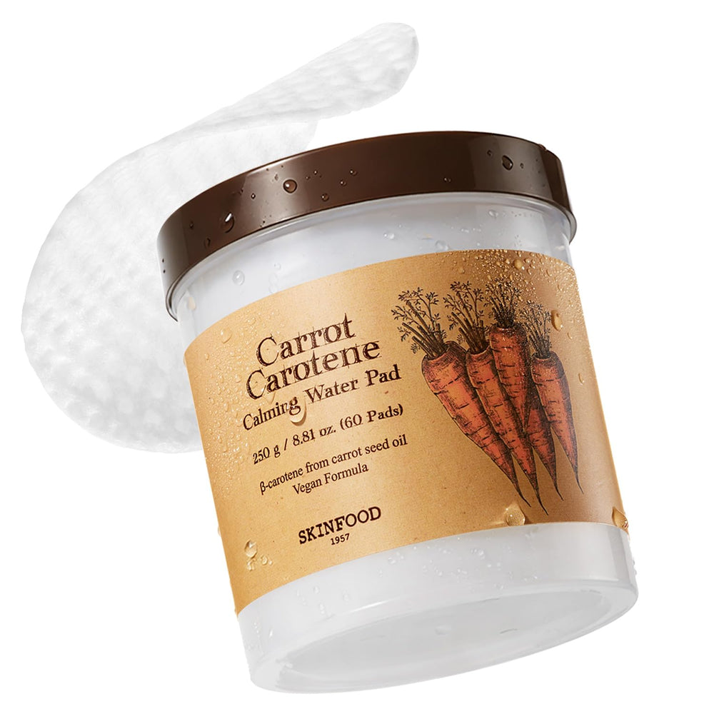 SKINFOOD 1957 Carotte – coton tonique Refroidissement immédiat pour peau chaude et sensible