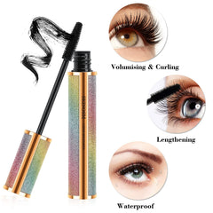 Ingrédients naturels du SKINOSM Mascara 4D Soie utilisés pour les yeux sensibles.