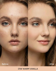 SKINTIFIC cushion velours matte - application douce sur la peau, épaisseur maîtrisée.