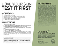 Application hygiénique avec le stick SKINTIFIC pour purifier les pores