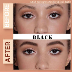 Sklight kit couleur cils et sourcils – crème colorante brun, résultat harmonieux.