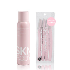 SKNBODY Hair Identifier Spray — bouteille claire révélant poils fins pour rasage précis