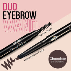 Skone Crayon sourcils rétractable pour remplissage rapide et durable