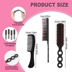 Peigne-cheveux bulk Skourvut, emballé individuellement, idéal pour les distributions en communauté.