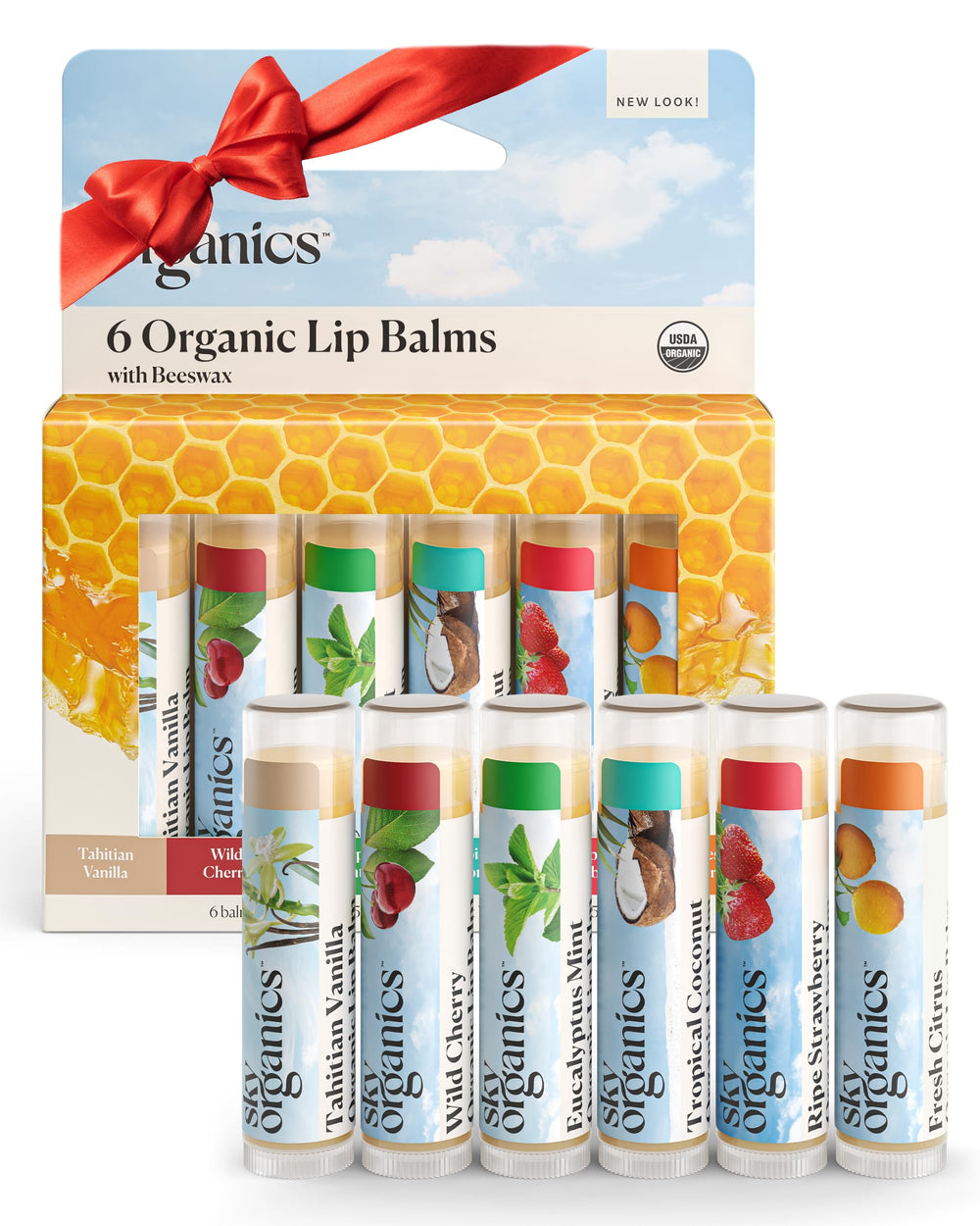 Sky Organics Lip Balm Vanille Tahitienne : hydratation douce et durable pour les lèvres