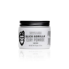 Slick Gorilla Argile Pomade: avant-apres styling pour une coiffure structurée et durable