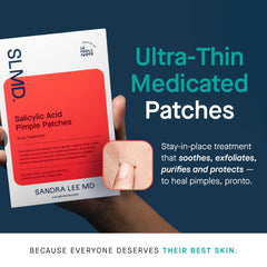 Patch SLMD au salicylique, agit sur les boutons et les rougeurs localisées