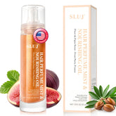 SLUJ parfum-cheveux: bouteille bronze et brillance légère pour cheveux quotidiens