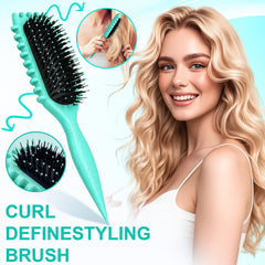 SMARTBEST Candy Brush, dents-densite adapte facilitant la separation des meches.