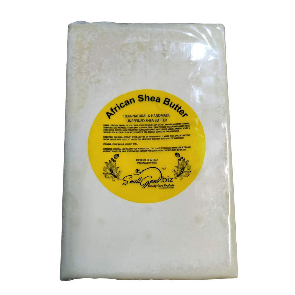 Beurre SmellGood ivoire dans pot—hydratation naturelle pour la peau.