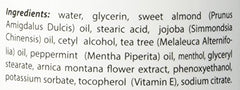 Parfum naturel et frais libéré lors de l'application Smith's Amish.