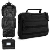 SMONT sac toilette homme ouverture et organisation faciles pour voyage léger