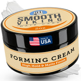 Smooth Viking Crème de coiffage, bouteille visible, fixation durable.