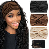 S&N Remille bandeau large coton doux, confort quotidien et maintien doux.