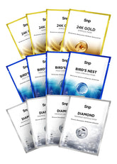 SNP Variety Bird's Nest mask close-up delivering deep hydration for stressed skin