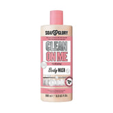 Soap & Glory Clean On Me — Bouteille-douche, hydratation facile.