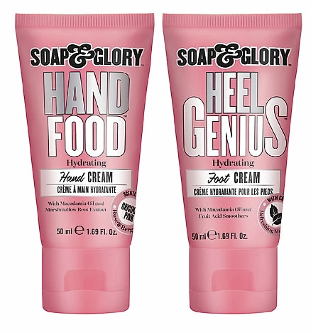 Coffret Soap & Glory mains et pieds, soin hydratant pour peaux très sèches.