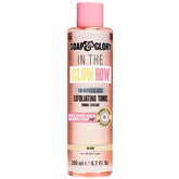 Soap & Glory In The Glow, bouteille tonique pour un éclat et hydratation.