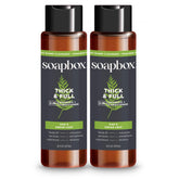 Soapbox Homme 2 en 1, bouteille, donne l'impression d'un cheveux plus épais.