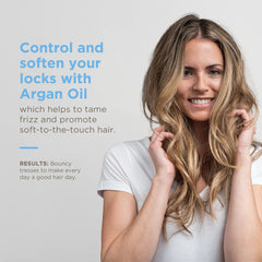 Soapbox Shampoing argan, formule sans sulfates, respecte couleur.