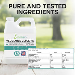 Soapeauty glycérine végétale — soin visage, hydratation douce et compatible avec crèmes.
