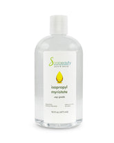 Soapeauty Isopropyl Myristate bottle showing silky texture for cosmetics.
