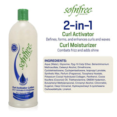 SOF N' FREE: crème definisseur boucles pour texture souple