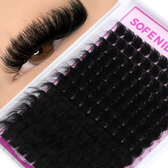 SOFENIDA extensions cils 300D, volume D courbure, regard plus profond.