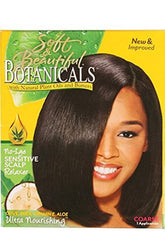 Soft & Beautiful Botanicals relaxateur sans soude – emballage clair pour usage domestique.