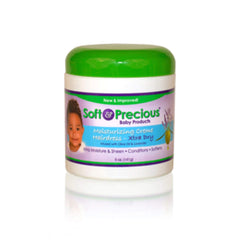 Crème capillaire Soft & Precious Xtra Dry dans sa bouteille, hydratation douce pour bébé.