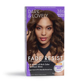 SoftSheen-Carson Dark and Lovely : bouteille couleur sucre-marron-386 pour une couleur durable.