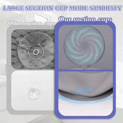 Ventouses grandes SOGUELIN assurant une adhésion stable sur surfaces lisses.