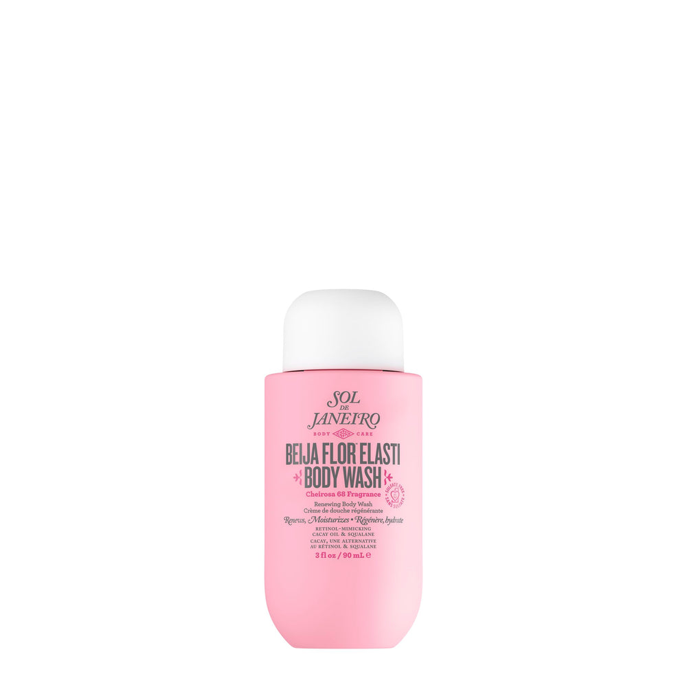 Sol de Janeiro Beija Flor gel-douche, bouteille 90 ml, pratique pour voyage.