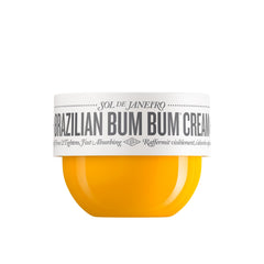 Crème Bum Bum Sol de Janeiro 75 ml sur flacon, texture lisse et hydratante.