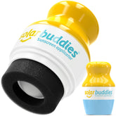 Solar Buddies appliateur-roll-on éponge bleu, pour une application douce et précise.