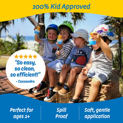 Solar Buddies utilisation enfant sans bavure, appliqué facilement et proprement.