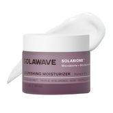 Solawave Crème Nuage Probiotique dans son emballage; hydratation rapide et légère.