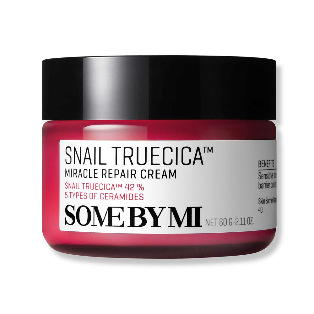 SOME BY MI Snail Truecica Crème visuel emballage: soin fiable et efficace