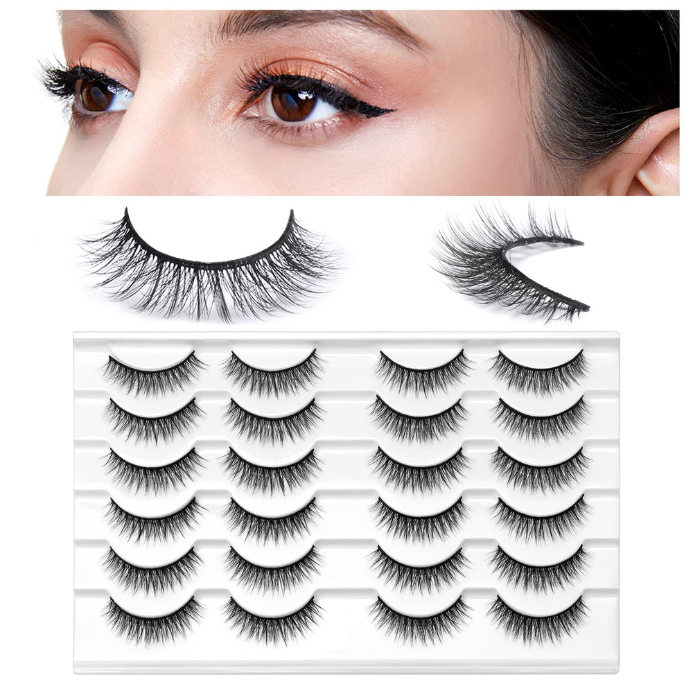SONAFEEL Faux Cils Look Naturel: regard plus ouvert sans effet artificiel.