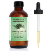 Soothing House bouteille huile romarin – nourrissante pour cheveux.