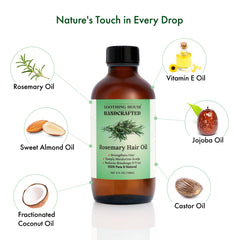 Soothing House huile romarin cheveux nourrissante – soin des longueurs.