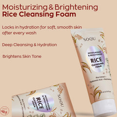 SOQU – Texture mousse crémeuse, nettoyage en douceur et hydratation.