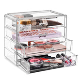 Sorbus organisateur-maquillage acrylique vue densemble pratique