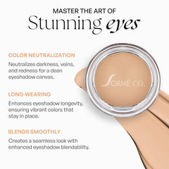 SORMÉ Under Shadow Primer easy to apply on lids or under eyes