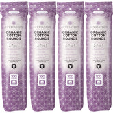 SoulSation disques de coton biologiques 400 pièces, douceur et absorption pour le visage.