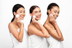 Paquet SoulSation 4x100, coton pur, choix éco-responsable pour le soin du visage.