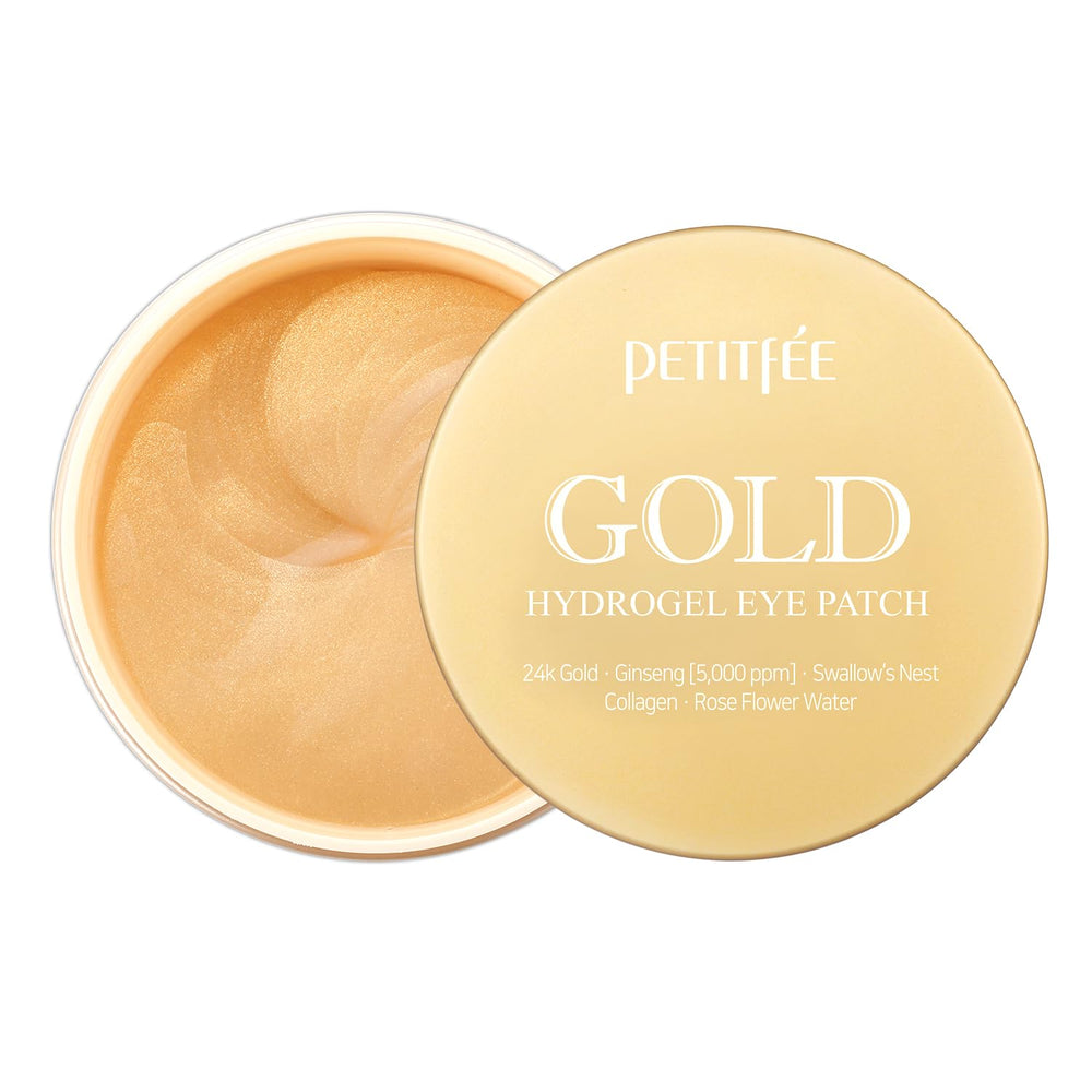 South of France Petitfee masque yeux or 24k: hydratation rapide et regard lumineux.