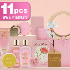 Spa Luxetique gel douche rose — parfum floral et sensation fraîche