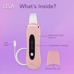 Spa Sciences LELA extraction des pores—peau purifiée et pores visibles réduits.